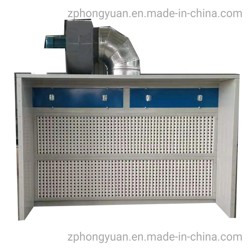 Hongyuan Floor Model Industrial Open Face/Open Front Booths with CE Certification and Spray Paint Booth